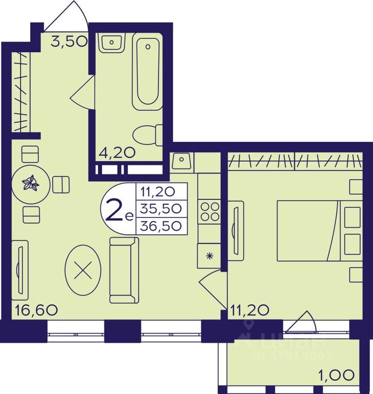 Продажа 1-комн. квартиры, 36,5 м² в ЖК «Героев», проспект Героев, микрорайон Железнодорожный, Балашиха, Московская область, Россия #1 Продажа 1-комн. квартиры, 36,5 м² в ЖК «Героев», проспект Героев, микрорайон Железнодорожный, Балашиха, Московская область, Россия #1