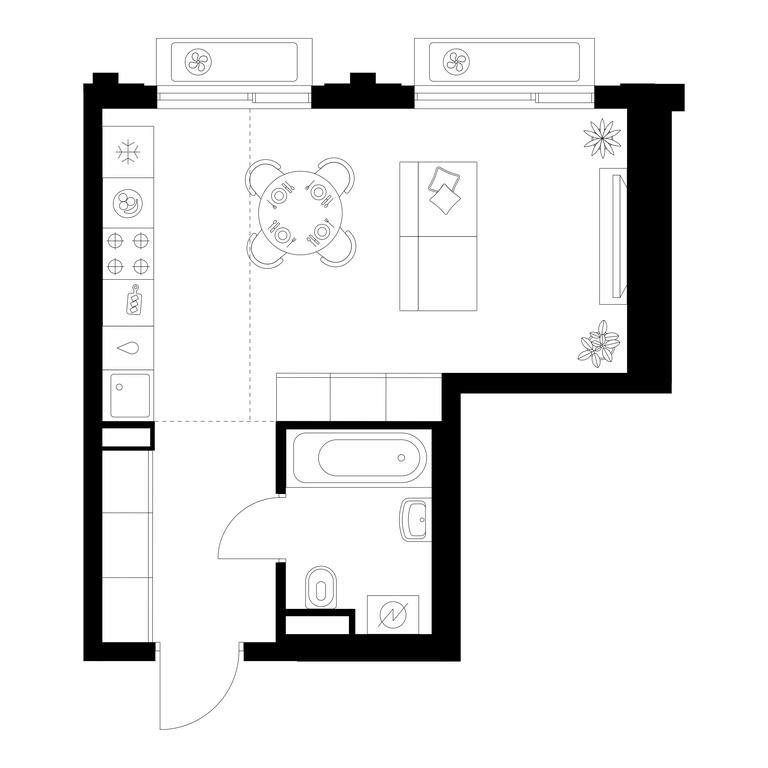 Apartment Sale, 29.9 sq. m. at Altufevskoe 53, Алтуфьевское шоссе, 53с11, Москва, Россия #1 Apartment Sale, 29.9 sq. m. at Altufevskoe 53, Алтуфьевское шоссе, 53с11, Москва, Россия #1