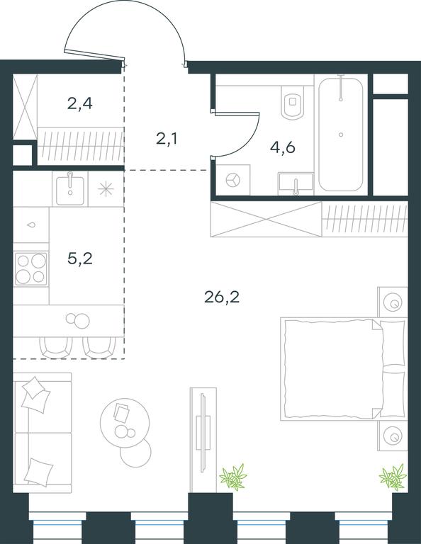 Apartment Sale, 40.5 sq. m. at Level Seligerskaya, Ilmenskiy Drive, 12, Moscow, Russia #1 Apartment Sale, 40.5 sq. m. at Level Seligerskaya, Ilmenskiy Drive, 12, Moscow, Russia #1