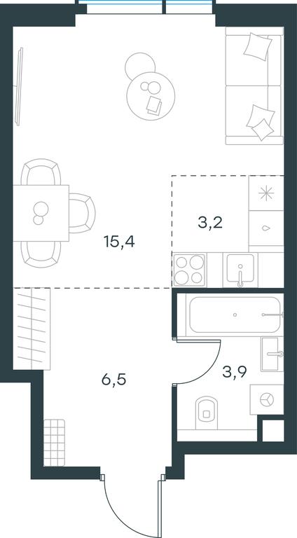 Apartment Sale, 29 sq. m. at Paveletskaya City, Dubininskaya Street, 59, Moscow, Russia #1 Apartment Sale, 29 sq. m. at Paveletskaya City, Dubininskaya Street, 59, Moscow, Russia #1
