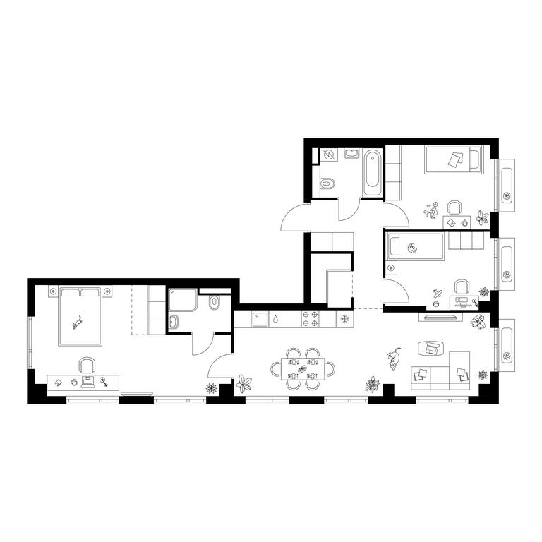 3-BD Apartment Sale, 82.6 sq. m. at Salarevo Park, Salaryevskaya Street, 8к1, Moskovskiy Settlement, Moscow, Russia #1 3-BD Apartment Sale, 82.6 sq. m. at Salarevo Park, Salaryevskaya Street, 8к1, Moskovskiy Settlement, Moscow, Russia #1