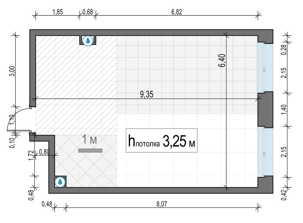 1-BD Apartment Sale, 55.9 sq. m. at Foriver, Simonovskaya Embankment, 3к1, Moscow, Russia #2