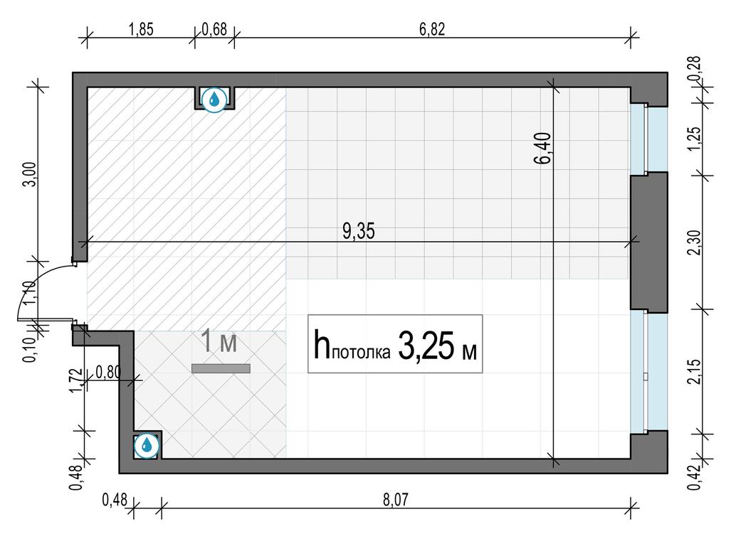 1-BD Apartment Sale, 55.8 sq. m. at Foriver, Simonovskaya Embankment, 3к1, Moscow, Russia #2