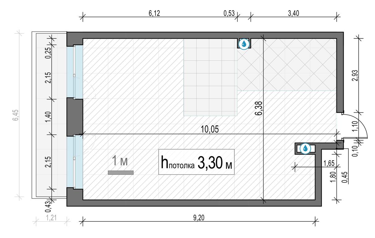 1-BD Apartment Sale, 62.4平方米 at Foriver, Simonovskaya Embankment, 3к1, Moscow, Russia #2 1-BD Apartment Sale, 62.4平方米 at Foriver, Simonovskaya Embankment, 3к1, Moscow, Russia #2