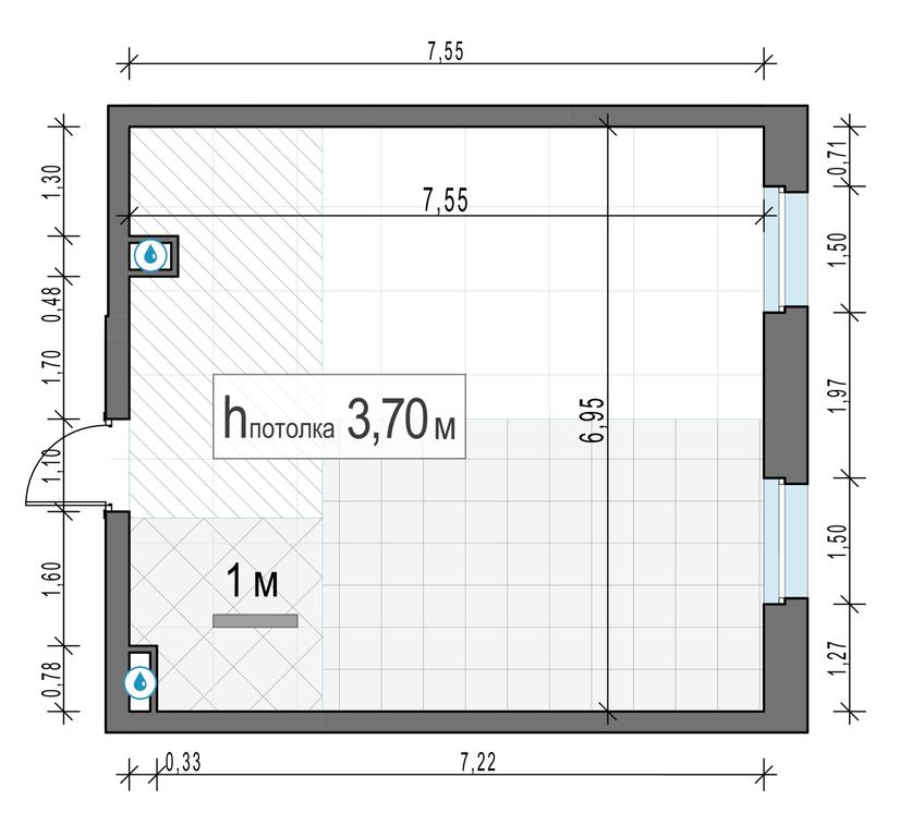 1-BD Apartment Sale, 50.7 sq. m. at Foriver, Simonovskaya Embankment, 3к1, Moscow, Russia #2 1-BD Apartment Sale, 50.7 sq. m. at Foriver, Simonovskaya Embankment, 3к1, Moscow, Russia #2
