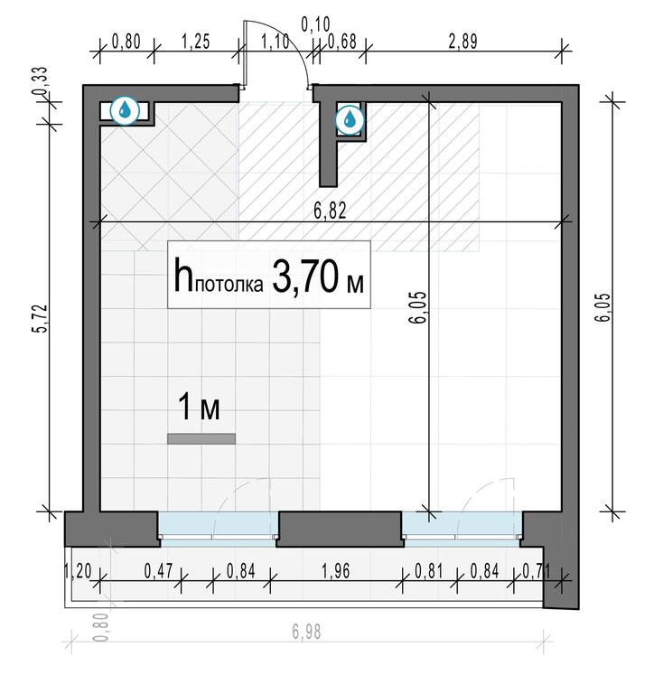 1-BD Apartment Sale, 41.9 sq. m. at Foriver, Simonovskaya Embankment, 3к1, Moscow, Russia #2 1-BD Apartment Sale, 41.9 sq. m. at Foriver, Simonovskaya Embankment, 3к1, Moscow, Russia #2