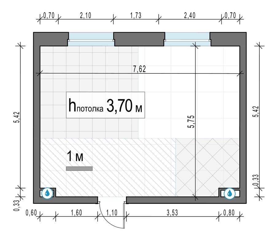 1-BD Apartment Sale, 42.2 sq. m. at Foriver, Simonovskaya Embankment, 3к1, Moscow, Russia #2