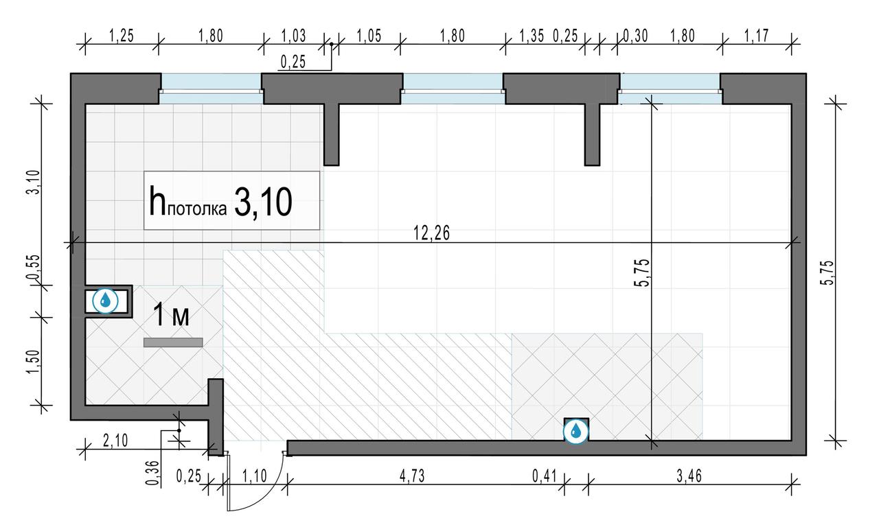 1-BD Apartment Sale, 64.6 sq. m. at Foriver, Simonovskaya Embankment, 3к1, Moscow, Russia #2 1-BD Apartment Sale, 64.6 sq. m. at Foriver, Simonovskaya Embankment, 3к1, Moscow, Russia #2