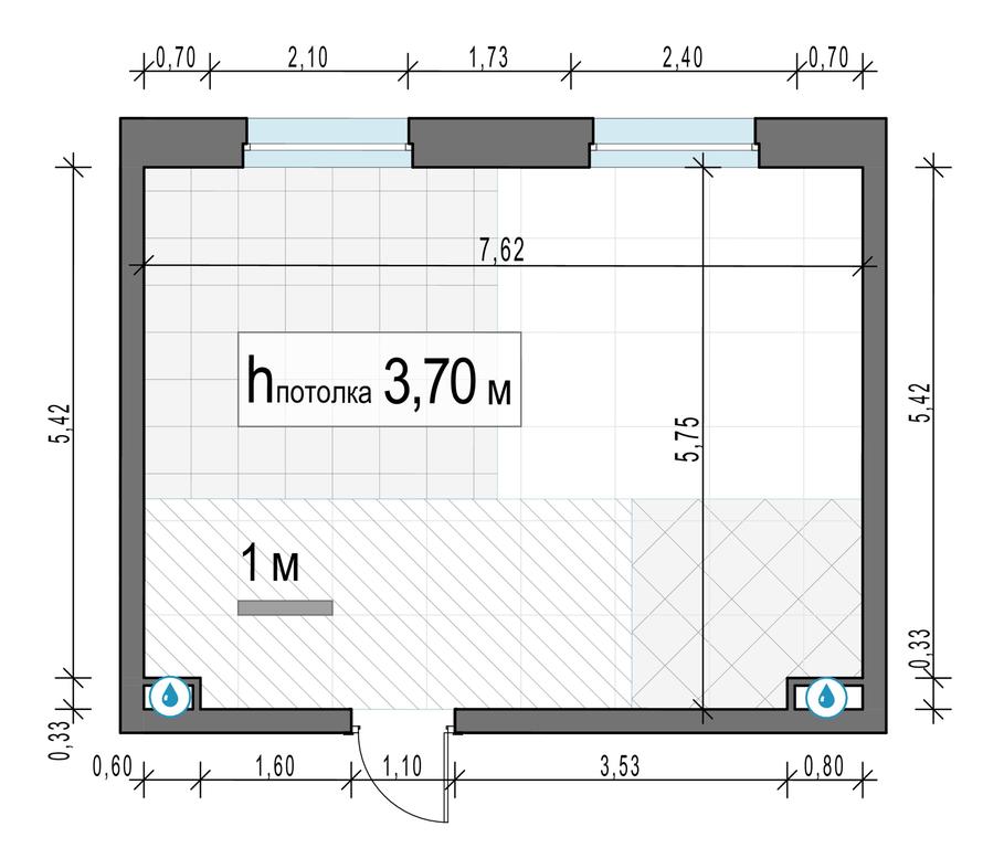 1-BD Apartment Sale, 42.3 sq. m. at Foriver, Simonovskaya Embankment, 3к1, Moscow, Russia #2 1-BD Apartment Sale, 42.3 sq. m. at Foriver, Simonovskaya Embankment, 3к1, Moscow, Russia #2