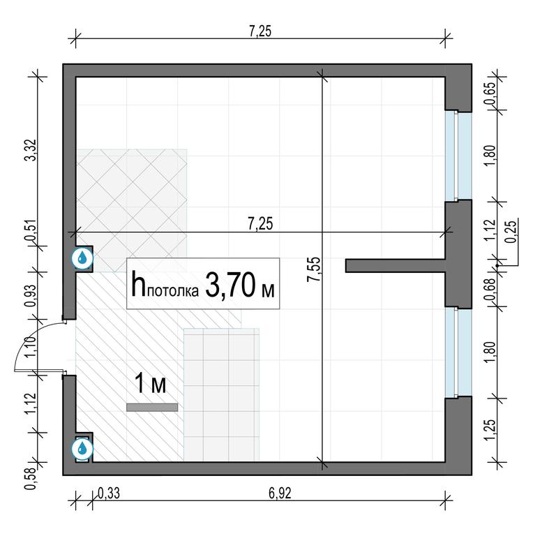 1-BD Apartment Sale, 52.1平方米 at Foriver, Simonovskaya Embankment, 3к1, Moscow, Russia #2 1-BD Apartment Sale, 52.1平方米 at Foriver, Simonovskaya Embankment, 3к1, Moscow, Russia #2