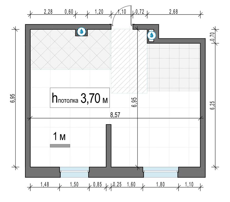 1-BD Apartment Sale, 55平方米 at Foriver, Simonovskaya Embankment, 3к1, Moscow, Russia #2 1-BD Apartment Sale, 55平方米 at Foriver, Simonovskaya Embankment, 3к1, Moscow, Russia #2