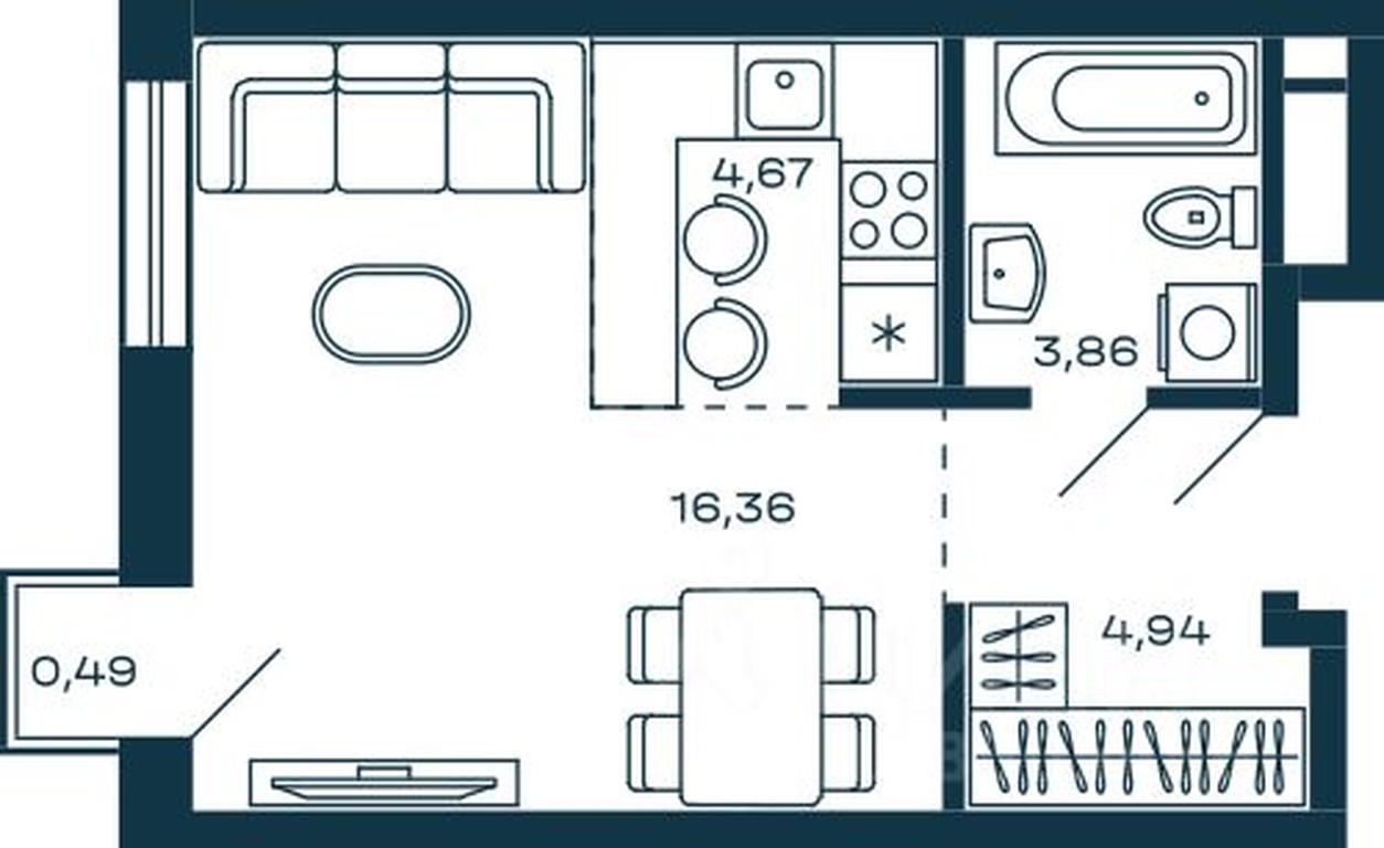 Apartment Sale, 29.98 sq. m. at M-5, Tsentralnaya ulitsa, Krasnogorsk, Moscow Region, Russia #1 Apartment Sale, 29.98 sq. m. at M-5, Tsentralnaya ulitsa, Krasnogorsk, Moscow Region, Russia #1