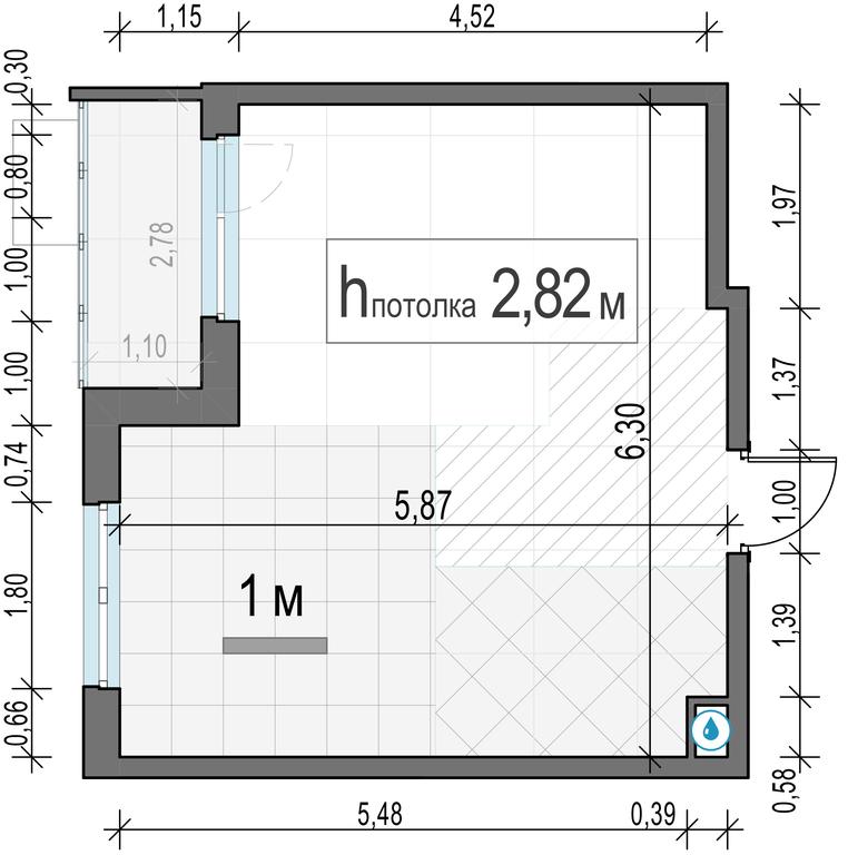 1-BD Apartment Sale, 33.36 sq. m. at Novoe Pushkino, mikrorayon Novoye Pushkino, Pushkino, Moscow Region, Russia #2 1-BD Apartment Sale, 33.36 sq. m. at Novoe Pushkino, mikrorayon Novoye Pushkino, Pushkino, Moscow Region, Russia #2