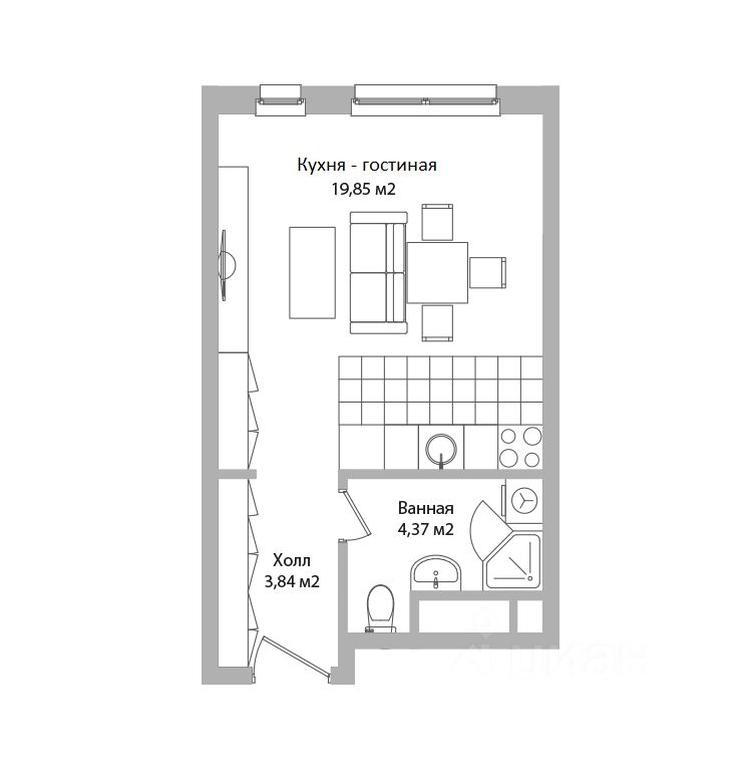 Apartment Sale, 28.1平方米 at po ul. Sukromka, Sukromka Street, Mytischi, Moscow Region, Russia #1 Apartment Sale, 28.1平方米 at po ul. Sukromka, Sukromka Street, Mytischi, Moscow Region, Russia #1