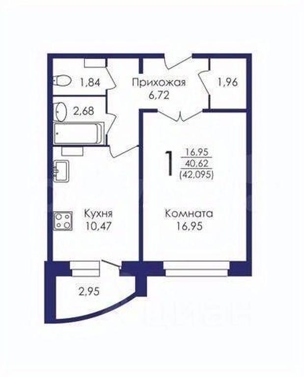 Apartment Sale, 42.1 sq. m. at Moy gorod, ulitsa Ukhtomskogo, Elektrogorsk, Pavlovo-Posadskiy Urban District, Moscow Region, Russia #1 Apartment Sale, 42.1 sq. m. at Moy gorod, ulitsa Ukhtomskogo, Elektrogorsk, Pavlovo-Posadskiy Urban District, Moscow Region, Russia #1
