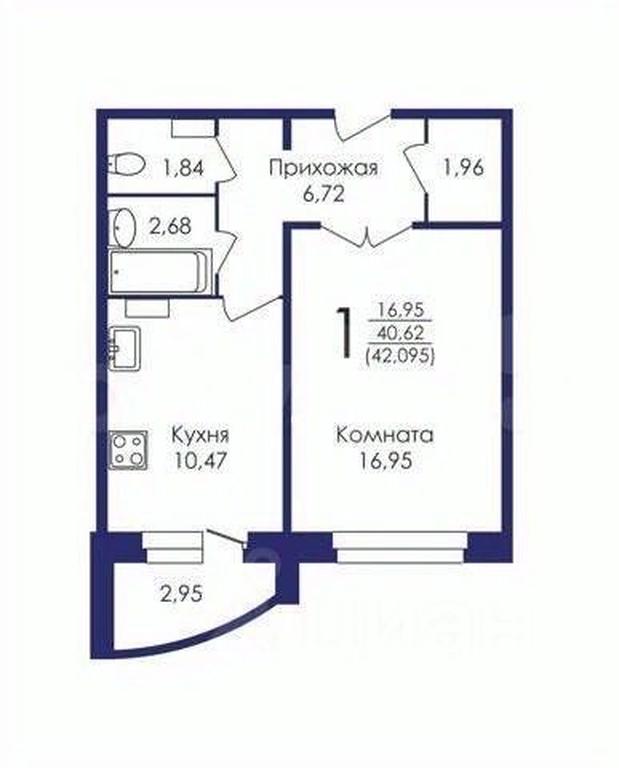 Apartment Sale, 42.1 sq. m. at Moy gorod, ulitsa Ukhtomskogo, Elektrogorsk, Pavlovo-Posadskiy Urban District, Moscow Region, Russia #1 Apartment Sale, 42.1 sq. m. at Moy gorod, ulitsa Ukhtomskogo, Elektrogorsk, Pavlovo-Posadskiy Urban District, Moscow Region, Russia #1