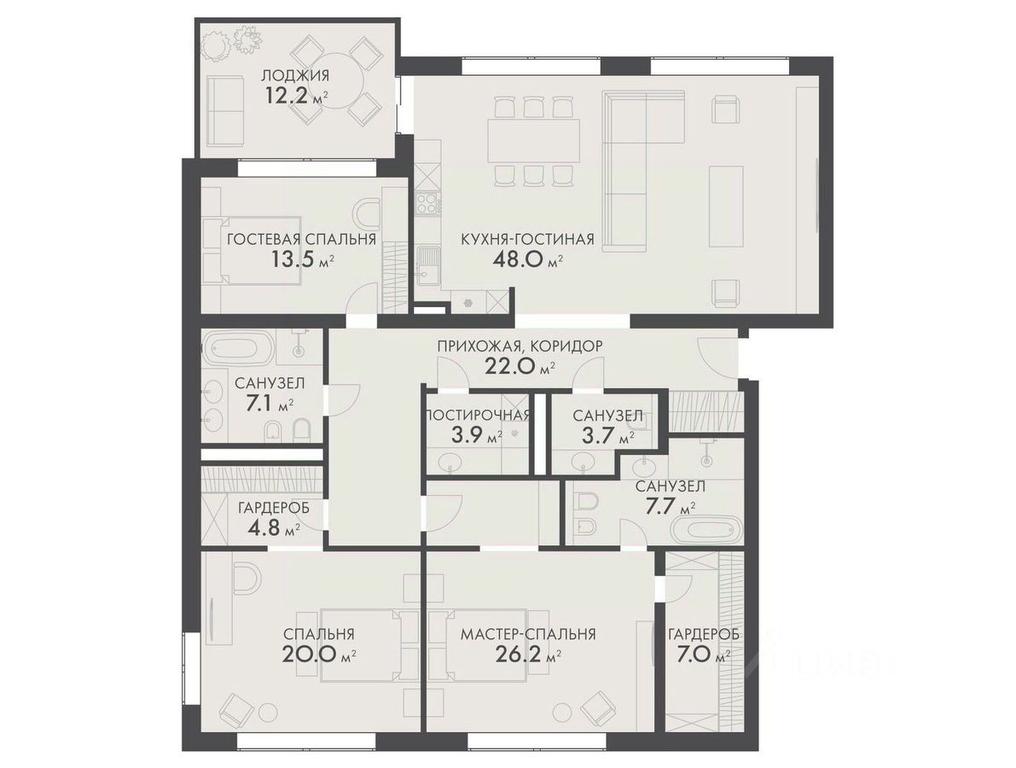 3-BD Apartment Sale, 174平方米 at Vnukovo Country Club (Vnukovo Kantri Klab), Lugovaya ulitsa, derevnya Rogozinino, Pervomayskoye Settlement, Moscow, Russia #1 3-BD Apartment Sale, 174平方米 at Vnukovo Country Club (Vnukovo Kantri Klab), Lugovaya ulitsa, derevnya Rogozinino, Pervomayskoye Settlement, Moscow, Russia #1