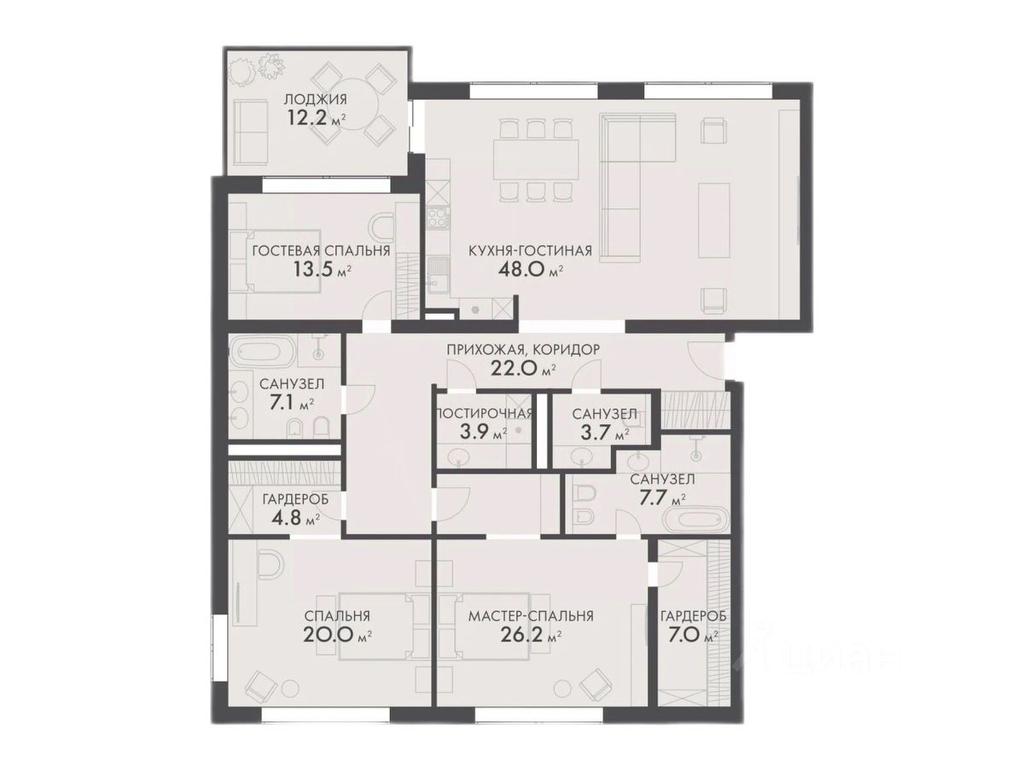 3-BD Apartment Sale, 172.4平方米 at Vnukovo Country Club (Vnukovo Kantri Klab), Lugovaya ulitsa, derevnya Rogozinino, Pervomayskoye Settlement, Moscow, Russia #1 3-BD Apartment Sale, 172.4平方米 at Vnukovo Country Club (Vnukovo Kantri Klab), Lugovaya ulitsa, derevnya Rogozinino, Pervomayskoye Settlement, Moscow, Russia #1