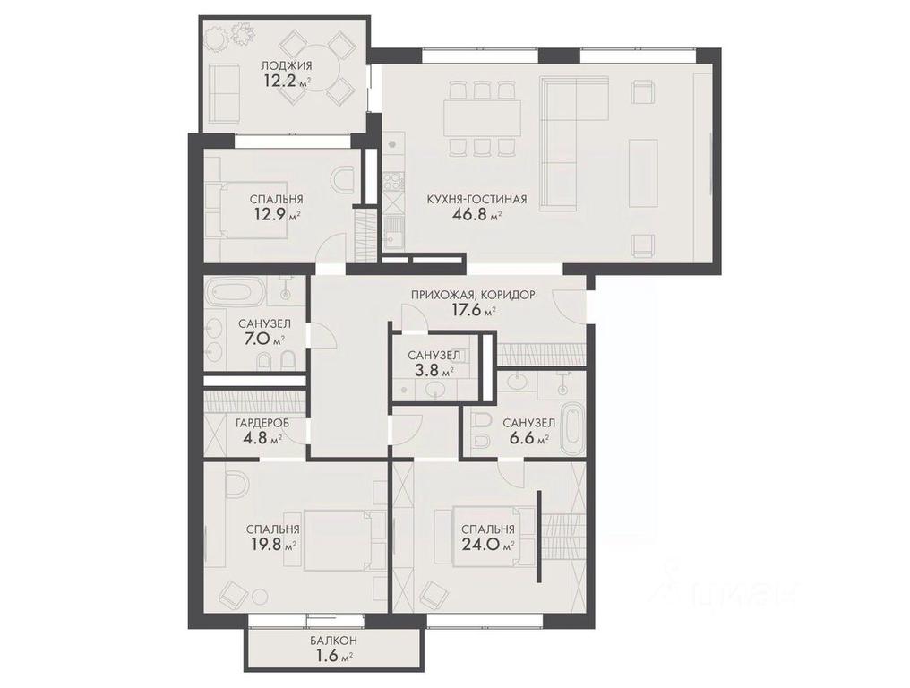 3-BD Apartment Sale, 157.6 sq. m. at Vnukovo Country Club (Vnukovo Kantri Klab), Lugovaya ulitsa, derevnya Rogozinino, Pervomayskoye Settlement, Moscow, Russia #1 3-BD Apartment Sale, 157.6 sq. m. at Vnukovo Country Club (Vnukovo Kantri Klab), Lugovaya ulitsa, derevnya Rogozinino, Pervomayskoye Settlement, Moscow, Russia #1
