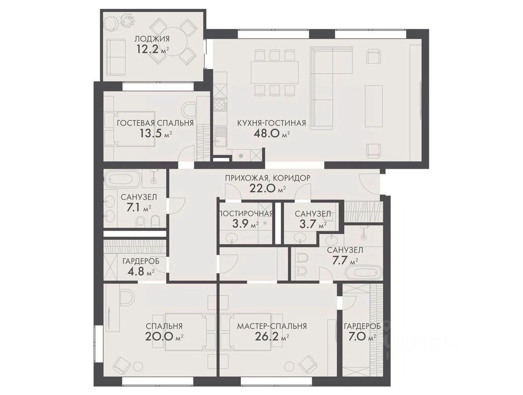 3-BD Apartment Sale, 174平方米 at Vnukovo Country Club (Vnukovo Kantri Klab), Lugovaya ulitsa, derevnya Rogozinino, Pervomayskoye Settlement, Moscow, Russia #1 3-BD Apartment Sale, 174平方米 at Vnukovo Country Club (Vnukovo Kantri Klab), Lugovaya ulitsa, derevnya Rogozinino, Pervomayskoye Settlement, Moscow, Russia #1