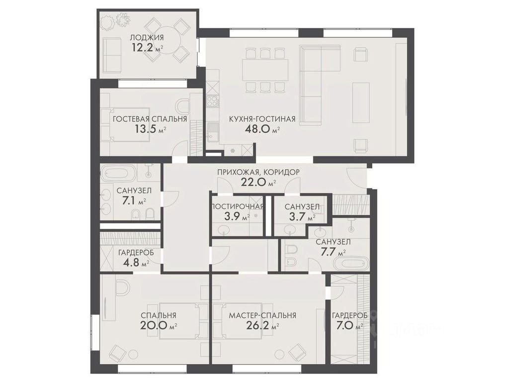 3-BD Apartment Sale, 174平方米 at Vnukovo Country Club (Vnukovo Kantri Klab), Lugovaya ulitsa, derevnya Rogozinino, Pervomayskoye Settlement, Moscow, Russia #1 3-BD Apartment Sale, 174平方米 at Vnukovo Country Club (Vnukovo Kantri Klab), Lugovaya ulitsa, derevnya Rogozinino, Pervomayskoye Settlement, Moscow, Russia #1