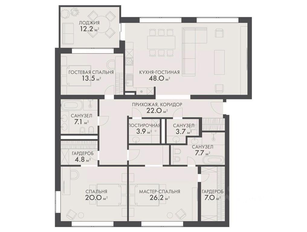3-BD Apartment Sale, 174平方米 at Vnukovo Country Club (Vnukovo Kantri Klab), Lugovaya ulitsa, derevnya Rogozinino, Pervomayskoye Settlement, Moscow, Russia #1 3-BD Apartment Sale, 174平方米 at Vnukovo Country Club (Vnukovo Kantri Klab), Lugovaya ulitsa, derevnya Rogozinino, Pervomayskoye Settlement, Moscow, Russia #1
