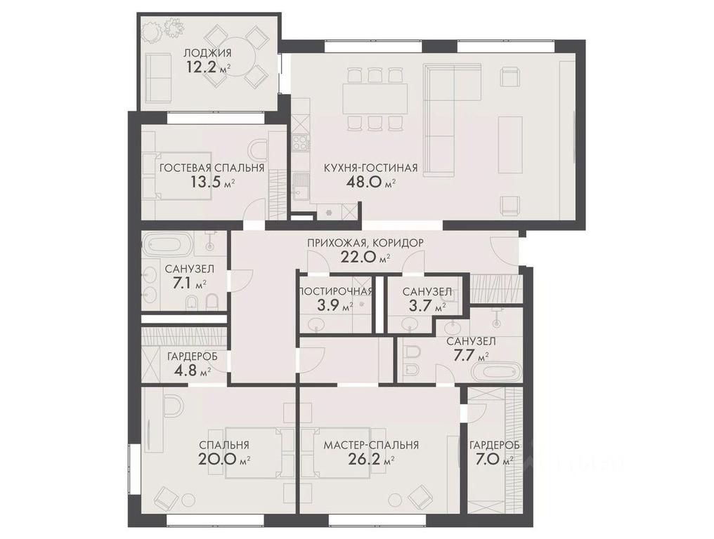 3-BD Apartment Sale, 174平方米 at Vnukovo Country Club (Vnukovo Kantri Klab), Lugovaya ulitsa, derevnya Rogozinino, Pervomayskoye Settlement, Moscow, Russia #1 3-BD Apartment Sale, 174平方米 at Vnukovo Country Club (Vnukovo Kantri Klab), Lugovaya ulitsa, derevnya Rogozinino, Pervomayskoye Settlement, Moscow, Russia #1