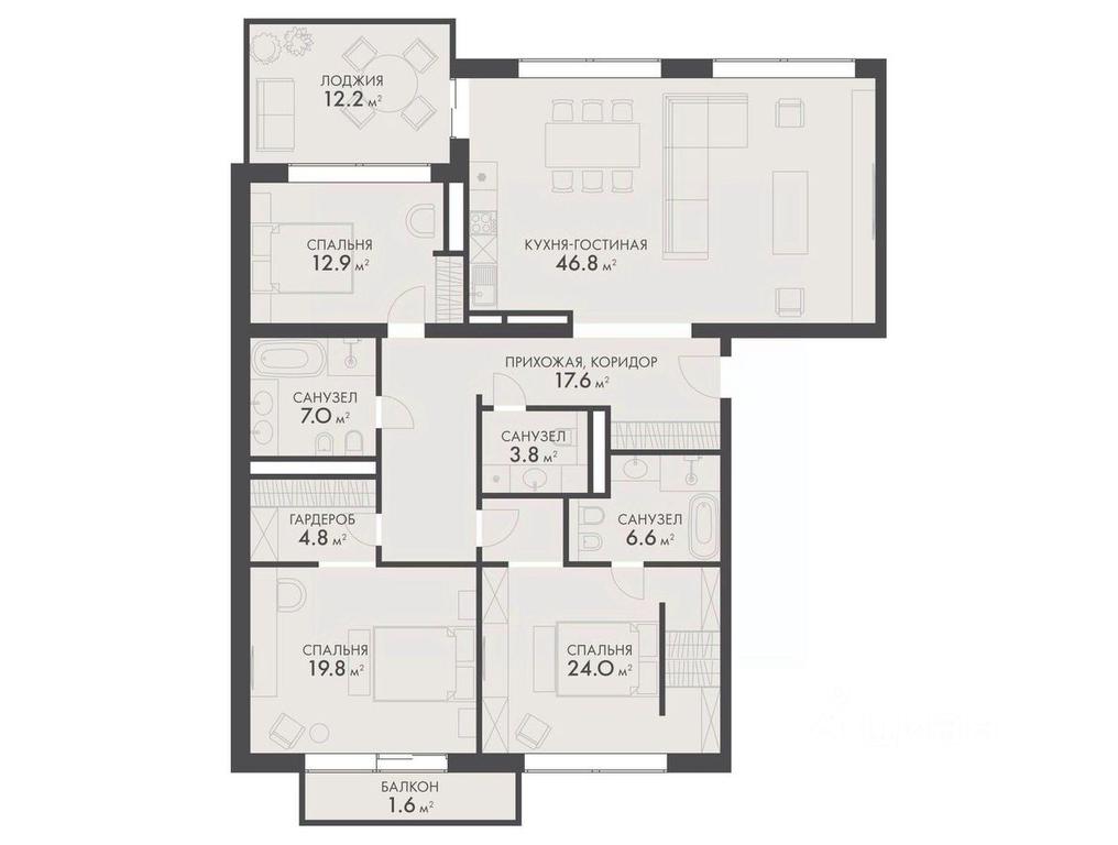 3-BD Apartment Sale, 157.6 sq. m. at Vnukovo Country Club (Vnukovo Kantri Klab), Lugovaya ulitsa, derevnya Rogozinino, Pervomayskoye Settlement, Moscow, Russia #1 3-BD Apartment Sale, 157.6 sq. m. at Vnukovo Country Club (Vnukovo Kantri Klab), Lugovaya ulitsa, derevnya Rogozinino, Pervomayskoye Settlement, Moscow, Russia #1