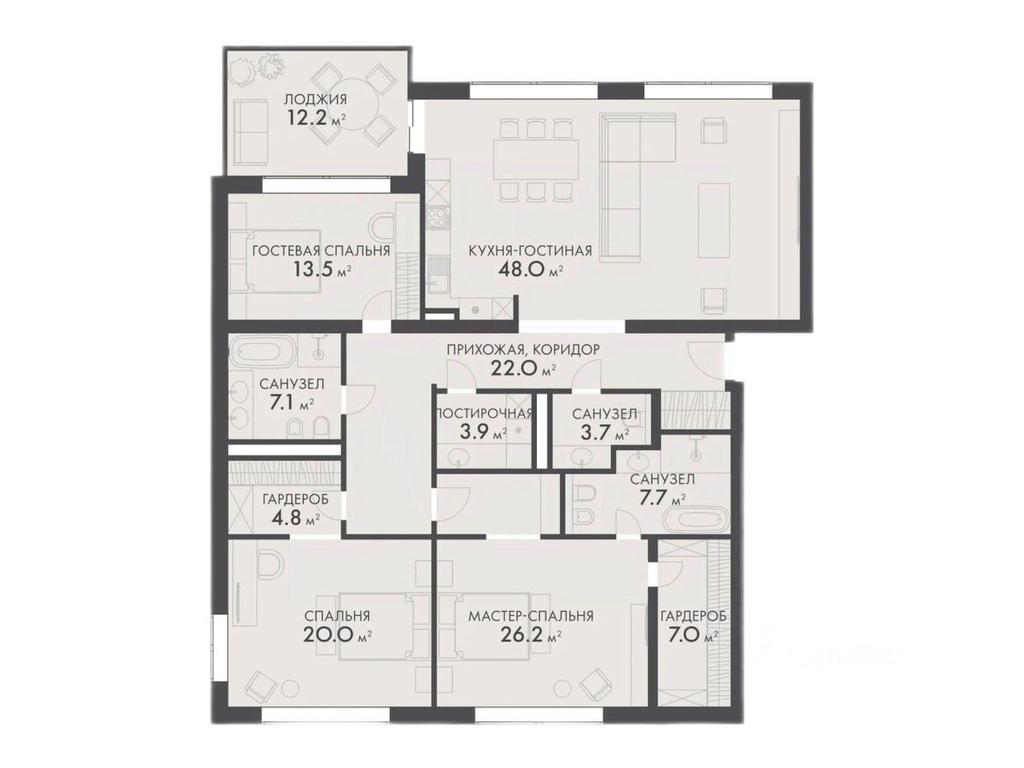 3-BD Apartment Sale, 172.4平方米 at Vnukovo Country Club (Vnukovo Kantri Klab), Lugovaya ulitsa, derevnya Rogozinino, Pervomayskoye Settlement, Moscow, Russia #1 3-BD Apartment Sale, 172.4平方米 at Vnukovo Country Club (Vnukovo Kantri Klab), Lugovaya ulitsa, derevnya Rogozinino, Pervomayskoye Settlement, Moscow, Russia #1