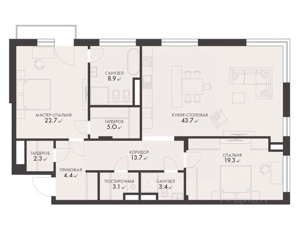 2-BD Apartment Sale, 127.6平方米 at Vnukovo Country Club (Vnukovo Kantri Klab), Lugovaya ulitsa, derevnya Rogozinino, Pervomayskoye Settlement, Moscow, Russia #1 2-BD Apartment Sale, 127.6平方米 at Vnukovo Country Club (Vnukovo Kantri Klab), Lugovaya ulitsa, derevnya Rogozinino, Pervomayskoye Settlement, Moscow, Russia #1