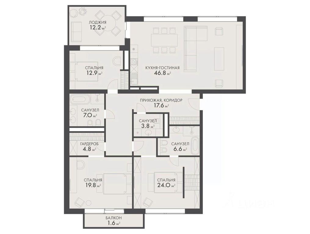 3-BD Apartment Sale, 157.6 sq. m. at Vnukovo Country Club (Vnukovo Kantri Klab), Lugovaya ulitsa, derevnya Rogozinino, Pervomayskoye Settlement, Moscow, Russia #1 3-BD Apartment Sale, 157.6 sq. m. at Vnukovo Country Club (Vnukovo Kantri Klab), Lugovaya ulitsa, derevnya Rogozinino, Pervomayskoye Settlement, Moscow, Russia #1
