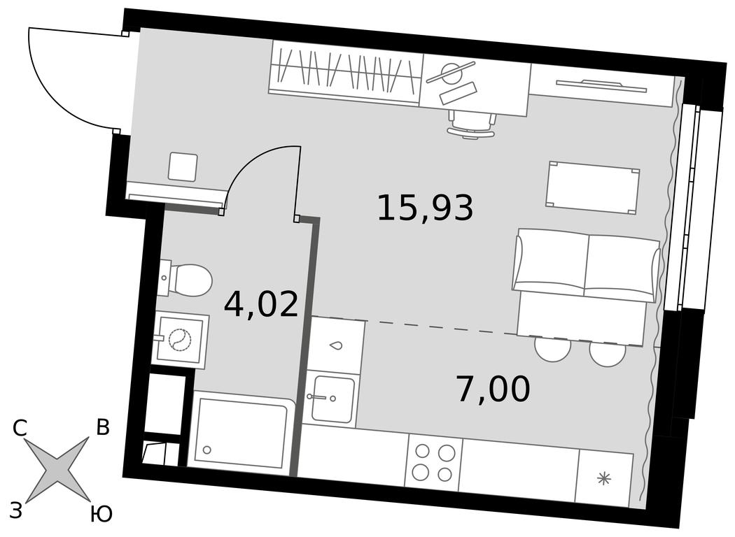 Apartment Sale, 26.95平方米 at Dvizhenie. Govorovo, Центральная улица, 47, деревня Говорово, поселение Московский, Москва, Россия #1 Apartment Sale, 26.95平方米 at Dvizhenie. Govorovo, Центральная улица, 47, деревня Говорово, поселение Московский, Москва, Россия #1