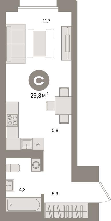 Apartment Sale, 29.3 sq. m. at Kvartal Metronom, Tagilskaya Street, Moscow, Russia #1 Apartment Sale, 29.3 sq. m. at Kvartal Metronom, Tagilskaya Street, Moscow, Russia #1