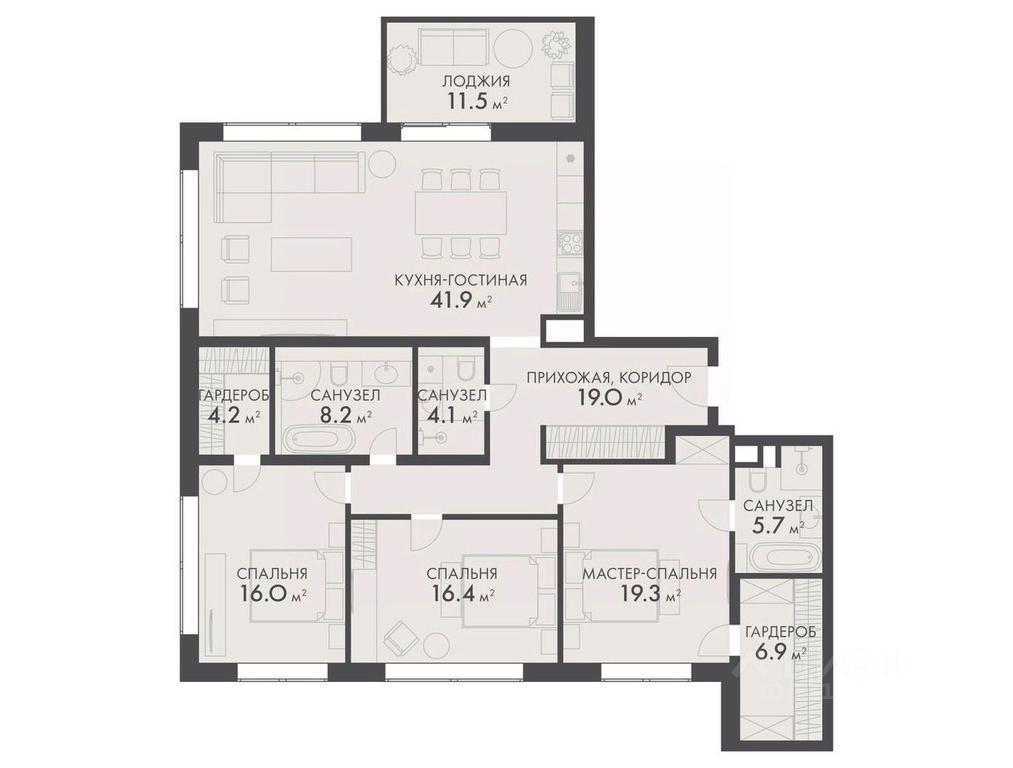 3-BD Apartment Sale, 153.4平方米 at Vnukovo Country Club (Vnukovo Kantri Klab), Lugovaya ulitsa, derevnya Rogozinino, Pervomayskoye Settlement, Moscow, Russia #1 3-BD Apartment Sale, 153.4平方米 at Vnukovo Country Club (Vnukovo Kantri Klab), Lugovaya ulitsa, derevnya Rogozinino, Pervomayskoye Settlement, Moscow, Russia #1