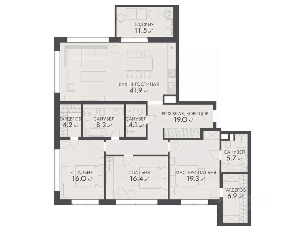 3-BD Apartment Sale, 153.4平方米 at Vnukovo Country Club (Vnukovo Kantri Klab), Lugovaya ulitsa, derevnya Rogozinino, Pervomayskoye Settlement, Moscow, Russia #1 3-BD Apartment Sale, 153.4平方米 at Vnukovo Country Club (Vnukovo Kantri Klab), Lugovaya ulitsa, derevnya Rogozinino, Pervomayskoye Settlement, Moscow, Russia #1