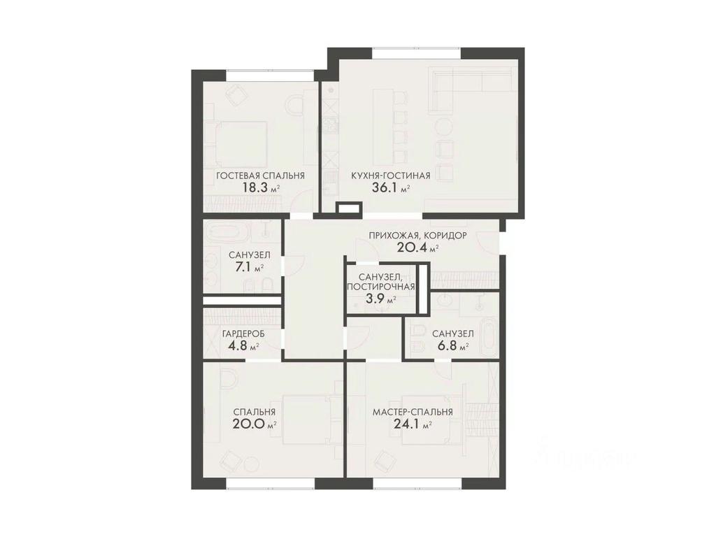 3-BD Apartment Sale, 141.4平方米 at Vnukovo Country Club (Vnukovo Kantri Klab), Lugovaya ulitsa, derevnya Rogozinino, Pervomayskoye Settlement, Moscow, Russia #1 3-BD Apartment Sale, 141.4平方米 at Vnukovo Country Club (Vnukovo Kantri Klab), Lugovaya ulitsa, derevnya Rogozinino, Pervomayskoye Settlement, Moscow, Russia #1
