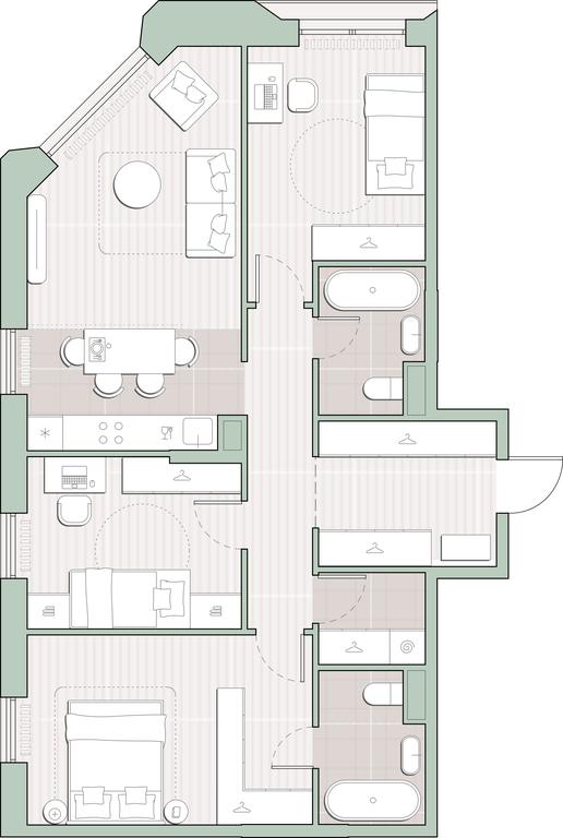 3-BD Apartment Sale, 83.1 sq. m. at Sreda na Lobachevskogo, Ochakovskoye Highway, Moscow, Russia #1 3-BD Apartment Sale, 83.1 sq. m. at Sreda na Lobachevskogo, Ochakovskoye Highway, Moscow, Russia #1