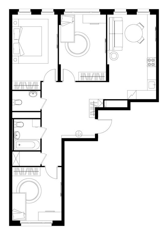 3-BD Apartment Sale, 86.5 sq. m. at Peredelkino Blizhnee, Korneya Chukovskogo Street, 1, Vnukovskoye Settlement, Moscow, Russia #1 3-BD Apartment Sale, 86.5 sq. m. at Peredelkino Blizhnee, Korneya Chukovskogo Street, 1, Vnukovskoye Settlement, Moscow, Russia #1