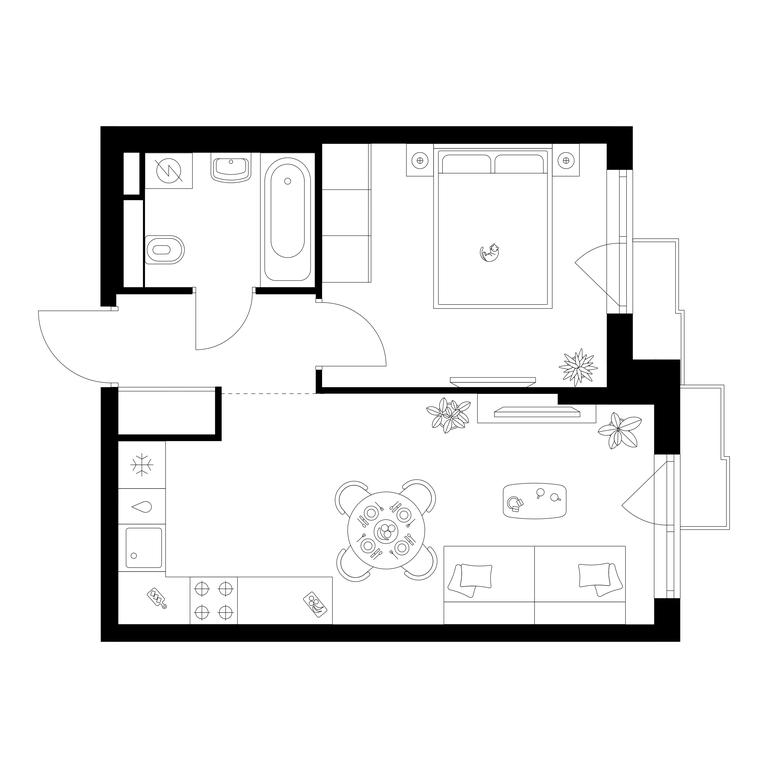 Продажа 1-комн. квартиры, 38,1 м² в ЖК «Саларьево парк», Саларьевская улица, 8к1, поселение Московский, Москва, Россия #1 Продажа 1-комн. квартиры, 38,1 м² в ЖК «Саларьево парк», Саларьевская улица, 8к1, поселение Московский, Москва, Россия #1