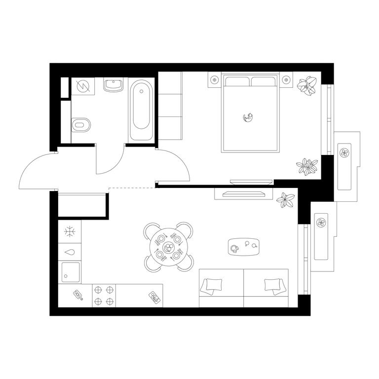 1-BD Apartment Sale, 37.5 sq. m. at Salarevo Park, Salaryevskaya Street, 8к1, Moskovskiy Settlement, Moscow, Russia #1 1-BD Apartment Sale, 37.5 sq. m. at Salarevo Park, Salaryevskaya Street, 8к1, Moskovskiy Settlement, Moscow, Russia #1