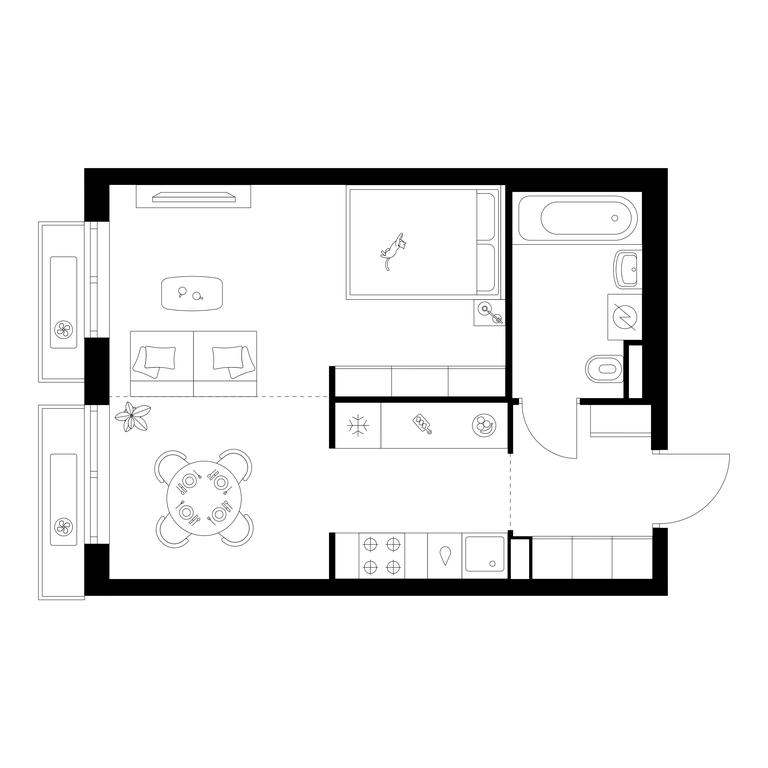 1-BD Apartment Sale, 35.1 sq. m. at Salarevo Park, Salaryevskaya Street, 8к1, Moskovskiy Settlement, Moscow, Russia #1 1-BD Apartment Sale, 35.1 sq. m. at Salarevo Park, Salaryevskaya Street, 8к1, Moskovskiy Settlement, Moscow, Russia #1
