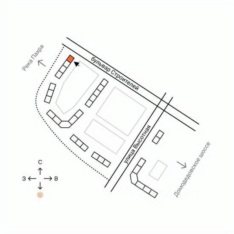 1-BD Apartment Sale, 56.3平方米 at Domodedovo park, Tvorchestva Street, Domodedovo Village, Domodedovo City District, Moscow Region, Russia #2 1-BD Apartment Sale, 56.3平方米 at Domodedovo park, Tvorchestva Street, Domodedovo Village, Domodedovo City District, Moscow Region, Russia #2
