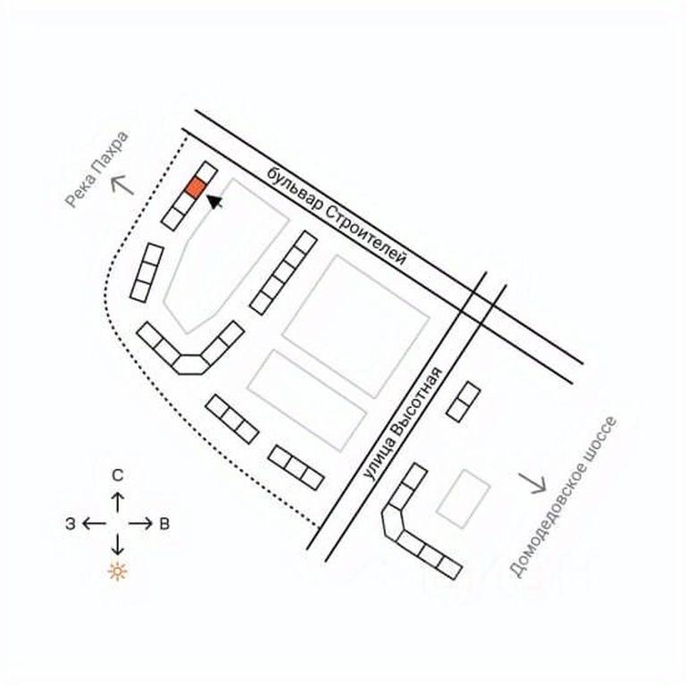 1-BD Apartment Sale, 56.2平方米 at Domodedovo park, Tvorchestva Street, Domodedovo Village, Domodedovo City District, Moscow Region, Russia #2