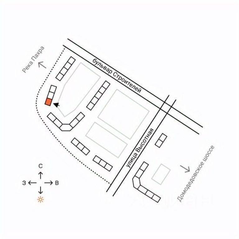 1-BD Apartment Sale, 56.3 sq. m. at Domodedovo park, Tvorchestva Street, Domodedovo Village, Domodedovo City District, Moscow Region, Russia #2