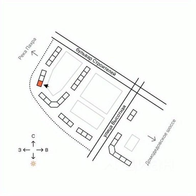 1-BD Apartment Sale, 57.6平方米 at Domodedovo park, Tvorchestva Street, Domodedovo Village, Domodedovo City District, Moscow Region, Russia #2 1-BD Apartment Sale, 57.6平方米 at Domodedovo park, Tvorchestva Street, Domodedovo Village, Domodedovo City District, Moscow Region, Russia #2