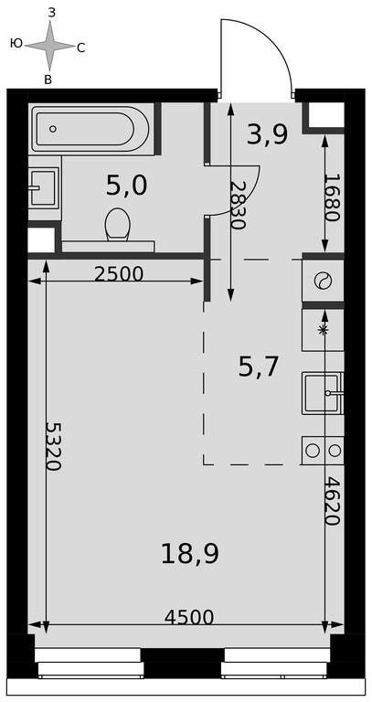 Apartment Sale, 33.5 sq. m. at Amber City, 3rd Khoroshyovsky Drive, 3А, Moscow, Russia #2 Apartment Sale, 33.5 sq. m. at Amber City, 3rd Khoroshyovsky Drive, 3А, Moscow, Russia #2