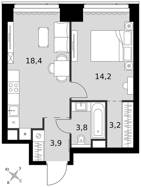 1-BD Apartment Sale, 43.5 sq. m. at Amber City, 3rd Khoroshyovsky Drive, 3А, Moscow, Russia #1 1-BD Apartment Sale, 43.5 sq. m. at Amber City, 3rd Khoroshyovsky Drive, 3А, Moscow, Russia #1