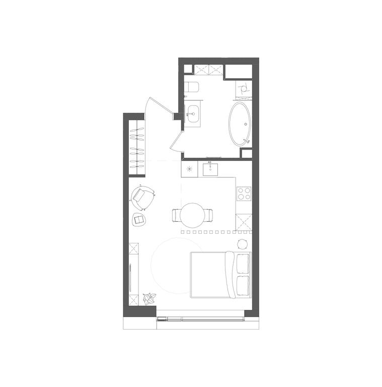Apartment Sale, 34.2 sq. m. at Grain, Starokaluzhskoye Highway, 64с1, Moscow, Russia #1 Apartment Sale, 34.2 sq. m. at Grain, Starokaluzhskoye Highway, 64с1, Moscow, Russia #1