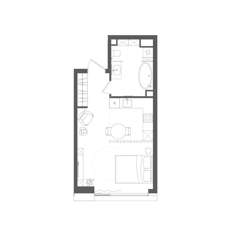 Apartment Sale, 35.3 sq. m. at Grain, Starokaluzhskoye Highway, 64с1, Moscow, Russia #1 Apartment Sale, 35.3 sq. m. at Grain, Starokaluzhskoye Highway, 64с1, Moscow, Russia #1