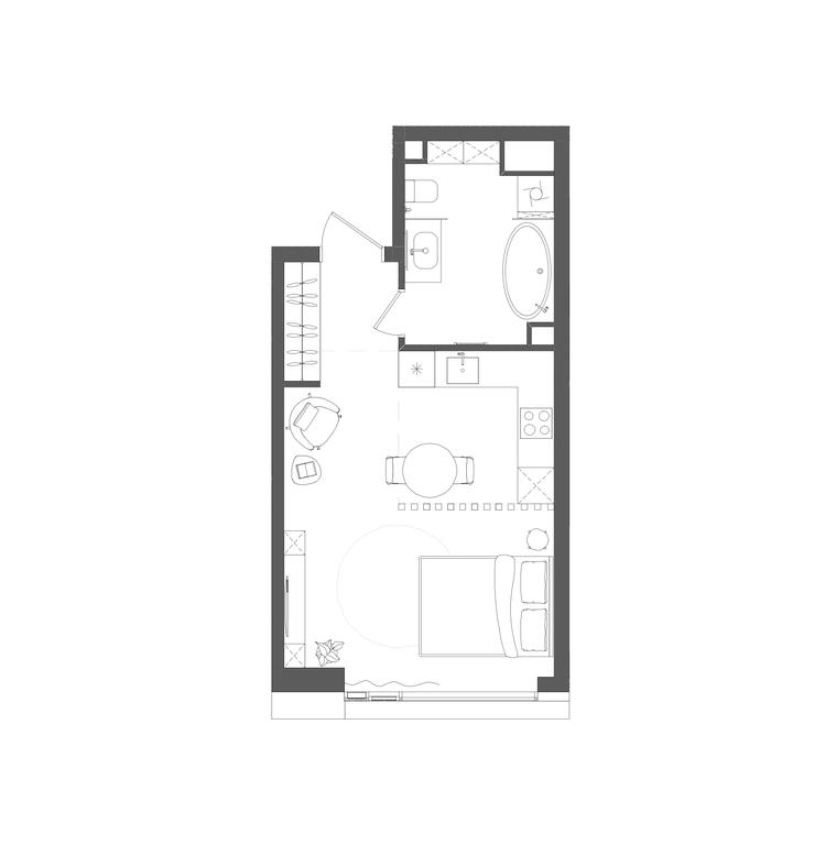 Apartment Sale, 35.1 sq. m. at Grain, Starokaluzhskoye Highway, 64с1, Moscow, Russia #1 Apartment Sale, 35.1 sq. m. at Grain, Starokaluzhskoye Highway, 64с1, Moscow, Russia #1